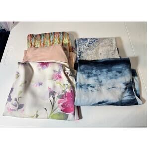 Lot of 5 Women's Size Small Blouse T-Shirt Tops - CK Talbots One World & More